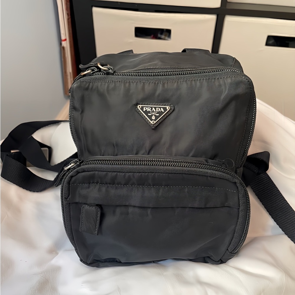 Prada Black Mini Backpack - image 7